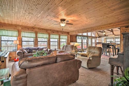 Douglas Lake Cabin With Deck And Smoky Mtn Views!