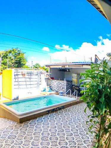 Casa Com Churrasqueira E Piscina Em Camacari Ba
