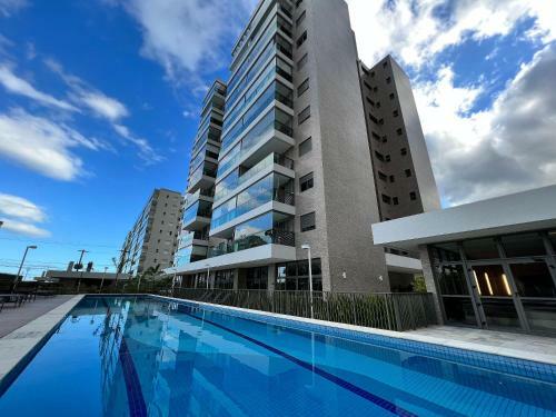 Apto Moderno A 60m Do Mar Em Bertioga Com Piscina Aquecida