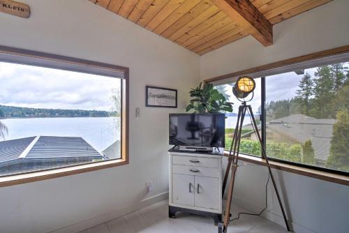 Apartamento Sunny Bainbridge Island Haven 1 Block To Beach!