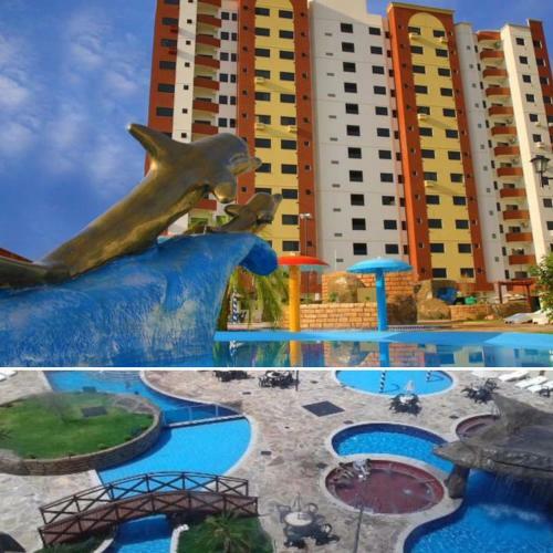 Apartamento Flat Golden Dolphin Supreme - Com Roupas De Cama