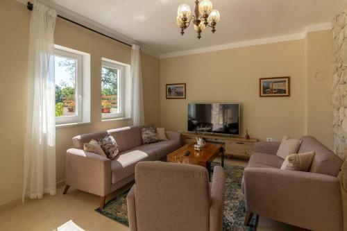 Beautiful Villa Stora Kuca With Private Pool In Labin - Rabac