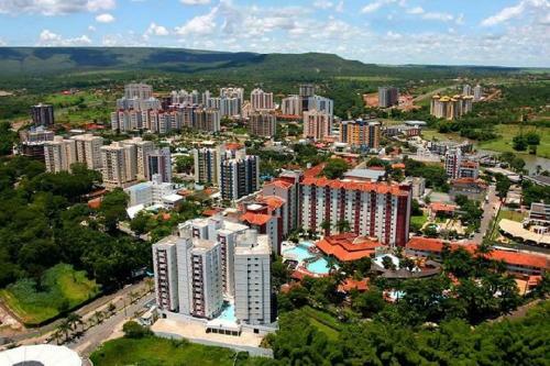 Apartamento Thermas Place Su�te Caldas Novas Com Piscinas Termais