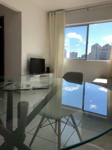 Apartamento Apto Central, Ar, Smart Tv, Cozinha