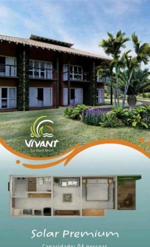 Apartamento Viviant Eco Beach Resort Su�te Premium 2