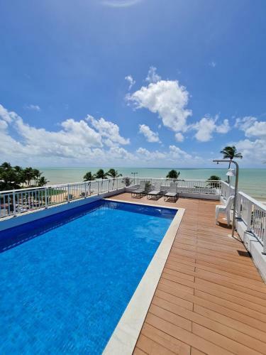 Apartamento � Na Beira-mar Do Mar Flat