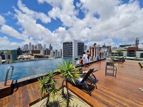 Apartamento Miramar Studio Praia Qualit�