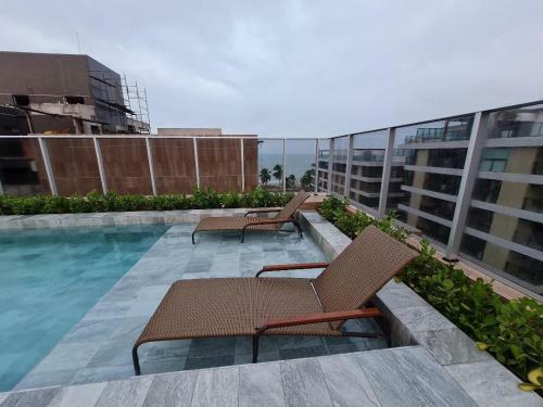 Apartamento Luxuoso Flat No Vivendas Do Mar