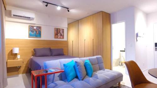 Apartamento Flat No Edif�cio Time.