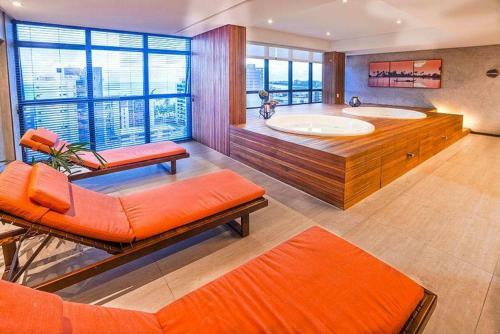 Apartamento Flat No Edif�cio Time.