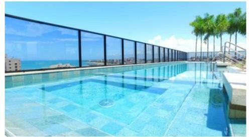 Apartamento Luxo 1406 - Quarto E Sala Com Varanda Frente Mar Ponta Verde