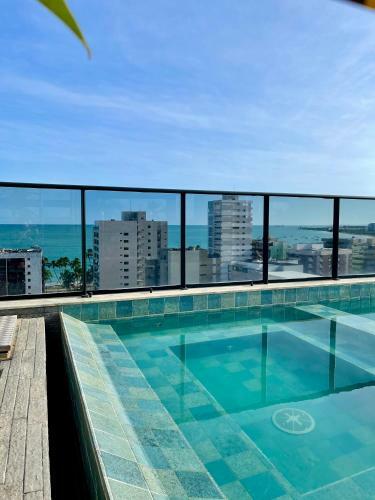 Apartamento Flat Com Piscina E Vista Pro Mar Em Ponta Verde Al