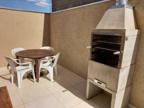 Apartamento Flat Ol�mpia Com �rea De Churrasqueira Privada E Tudo Novo