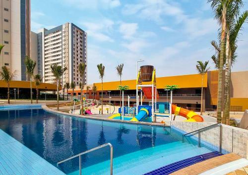 Apartamento Imperdivel Resort Com Lazer Completo Em Olimpia-sp