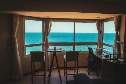 Apartamento Qavi - Flat Vista Mar #interatl�ntico1101