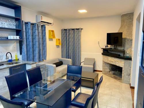 Apartamento Espetacular Com Lareira Interna E Ar Condicionado