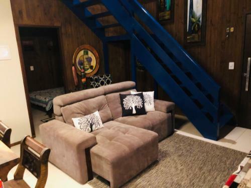 Cabana Escada Azul