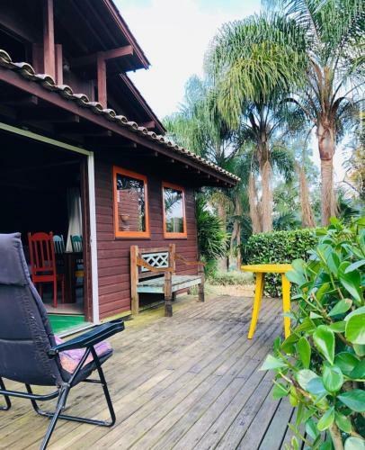 Cabana Escada Azul