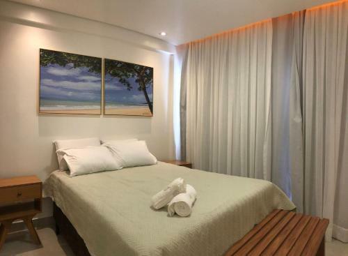 Apartamento Qavi - Flat Completo Com Dois Quartos Com Varanda E Jardim Privativo