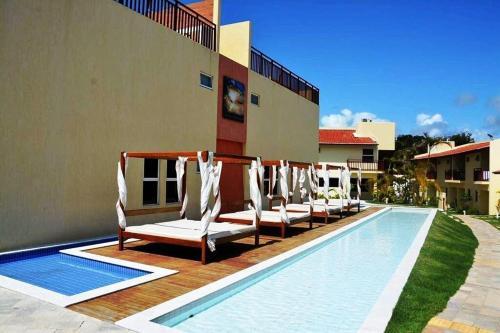 Apartamento Solar Agua Flats Pipa *mezanino Elegance*