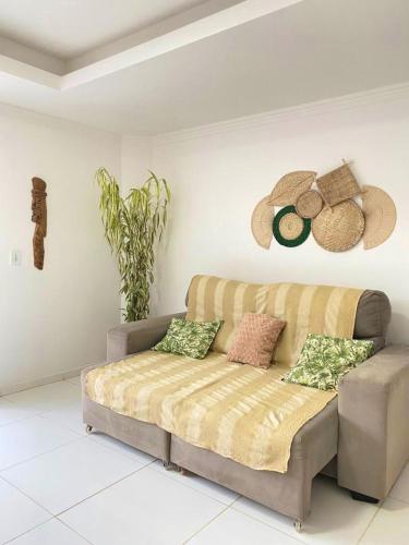 Casa 800 Metros Da Praia De Taperapuan.