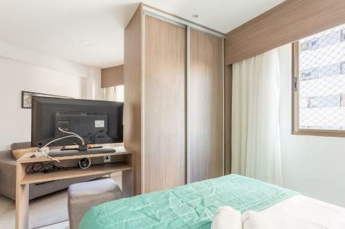 Apartamento Conforto E Estilo No Beach Class Santa Maria