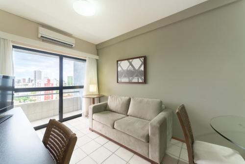 Apartamento Oth1205 Flat Na Ilha Do Leite, Recife, Um Quarto.