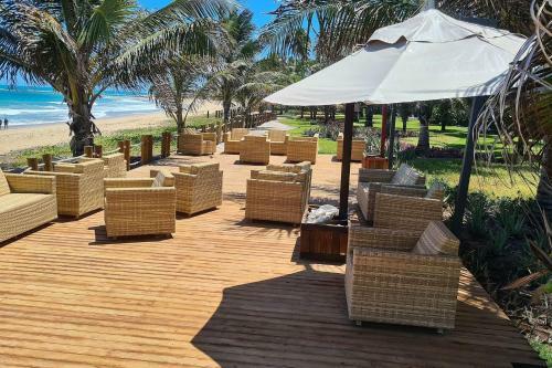 Flat Cercado Pelo Para�so No Beach Class Eco Life