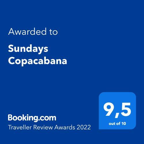 Apartamento Sundays Copacabana