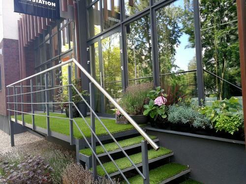 Vilnius Apartment With Stained Glass