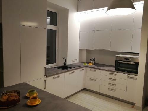 Vilnius Apartment With Stained Glass