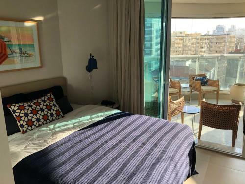 Apartamento Estanconfor Santos Com Vista Mar