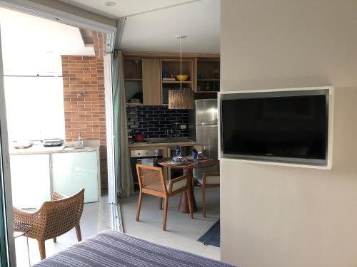 Apartamento Estanconfor Santos Com Vista Mar