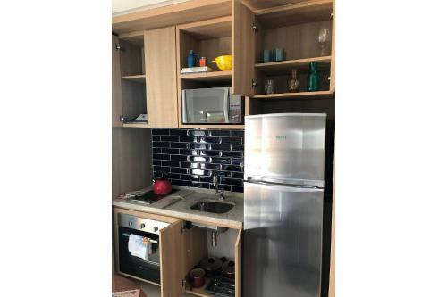 Apartamento Estanconfor Santos Com Vista Mar