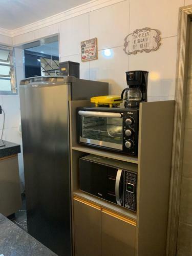 Apartamento Em Santos Vista Mar