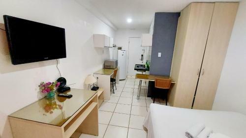 Apartamento Flat Bell�gio Est�dio - Ferreira Hospedagens