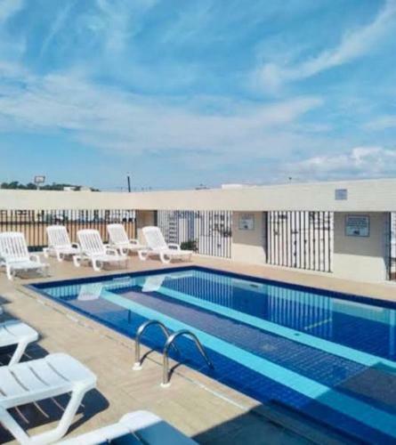Apartamento Flat Belvedere Com Hidro E Piscina