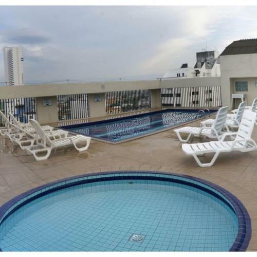 Apartamento Flat Palladium Belvedere Com Piscina