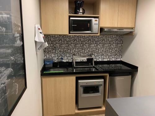 Apartamento Flat Decorado E Equipado - Caminho Das �rvores
