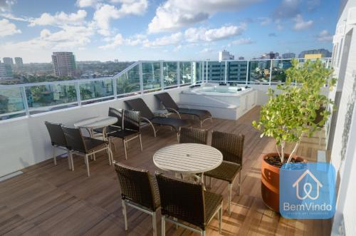 Apartamento Studio Completo Luxuoso Em Piat� 2