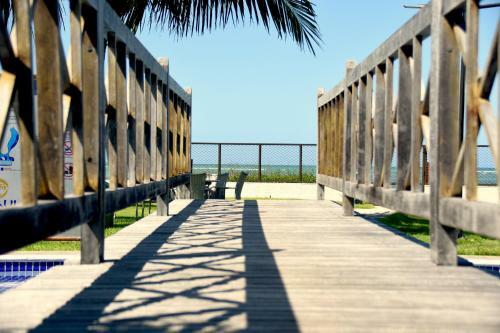 Apartamento Flat Maui Beach- Com Vista E De Frente Para O Mar