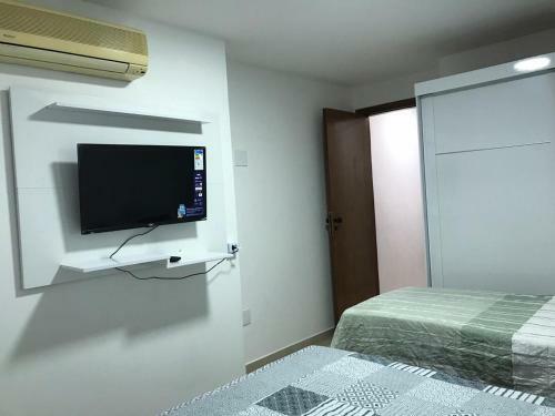 Apartamento Flat Praia Da Costa Vista Para O Mar