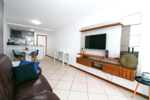 Excelente Apartamento De Frente A Praia Da Costa
