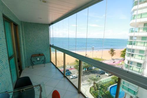 Excelente Apartamento De Frente A Praia Da Costa