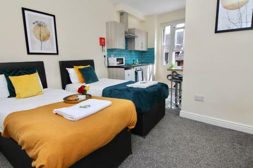 Apartamento Twin Bed Studio Near Train Station, Netflix, Wifi
