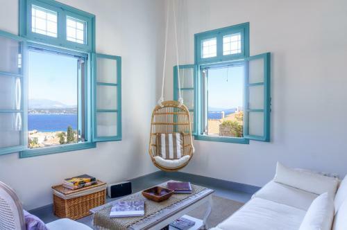 The Great Gatsby 6br Villa Overlooking Spetses Old Town