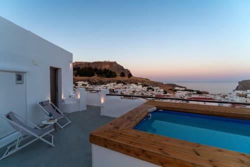 Apartamento Oikos Lindos Suites Artemis