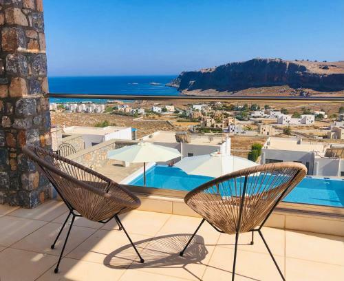 Villa Vitabel Sea View In Lindos