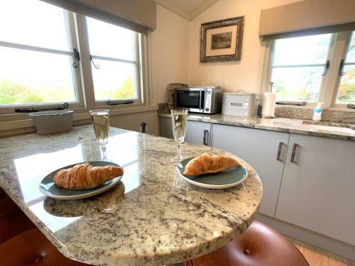 Lodge Luxury Shepherds Hut With Superb Views & Fire Pit