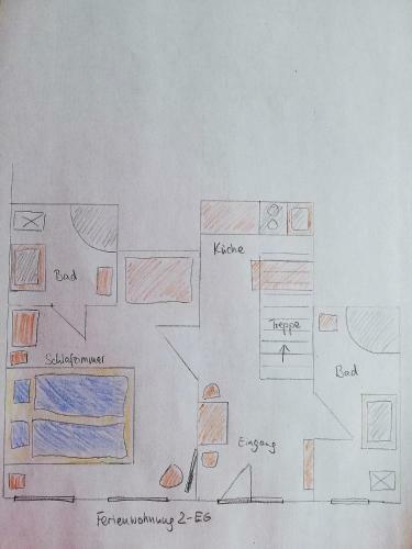 Apartamento Alte Stellmacherei - Ferienwohnung 2